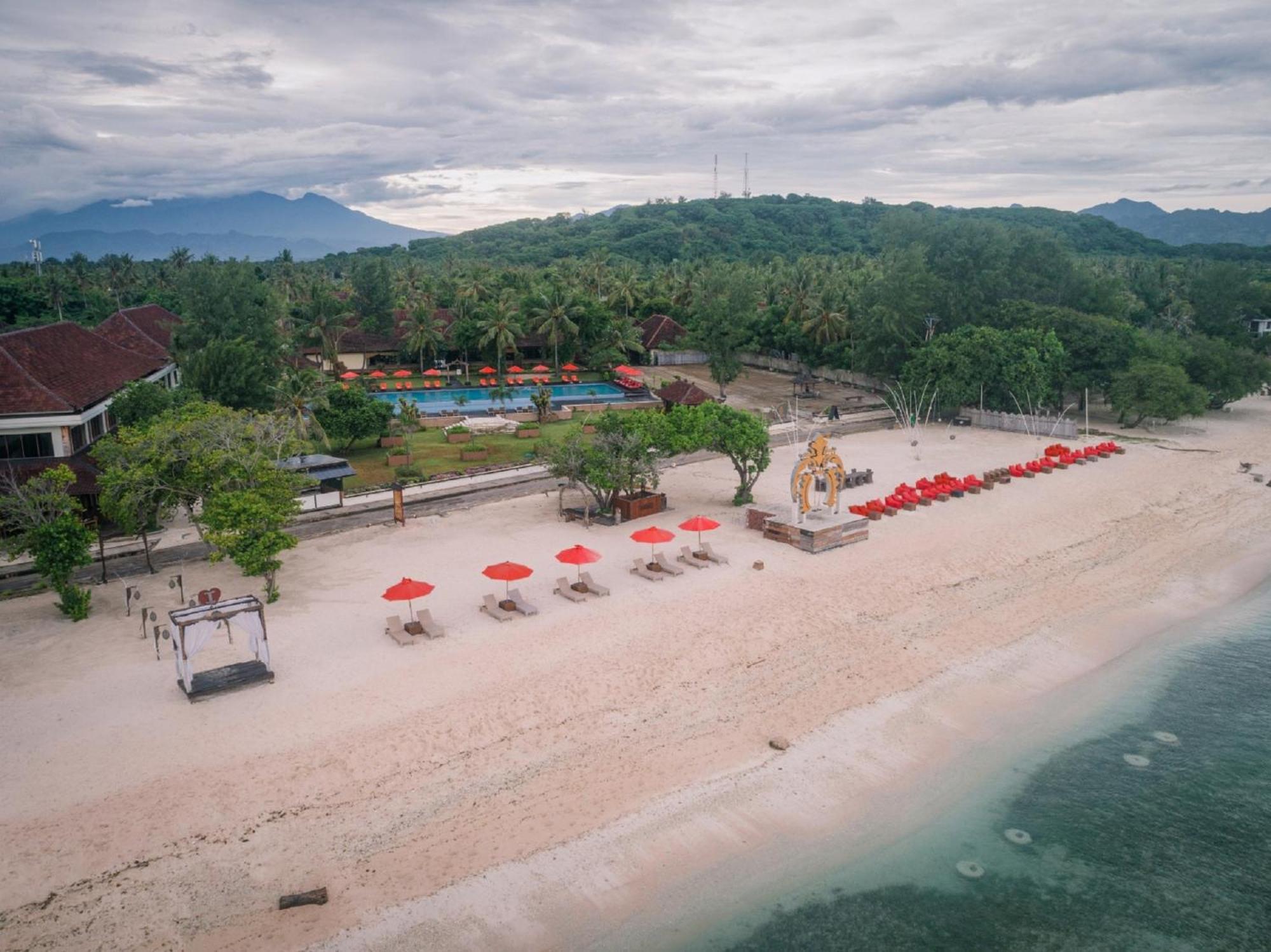 Ombak Sunset Otel Gili Trawangan Dış mekan fotoğraf